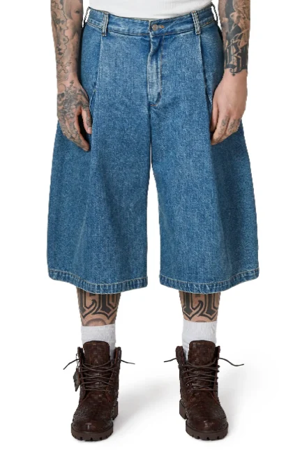 Seventh Stores Denim 410 Bermuda Jorts in Vintage Tide Blue Wash (5)